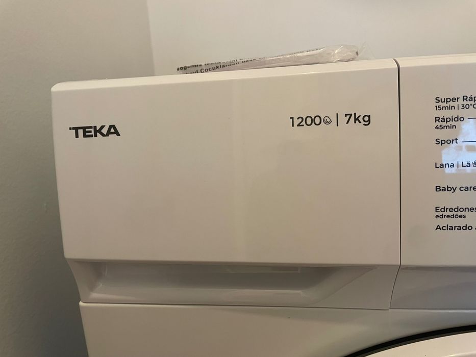 Máquina de Lavar Roupa Teka COM GARANTIA