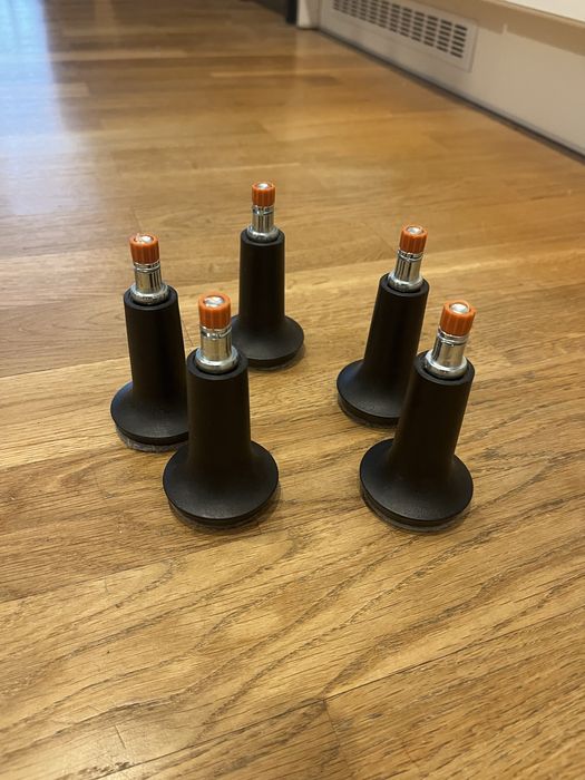 Stopki teflonowe do fotela biurowego