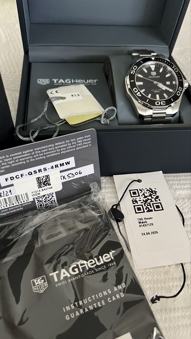 Relogio Tag Heuer Aquaracer Black 41mm