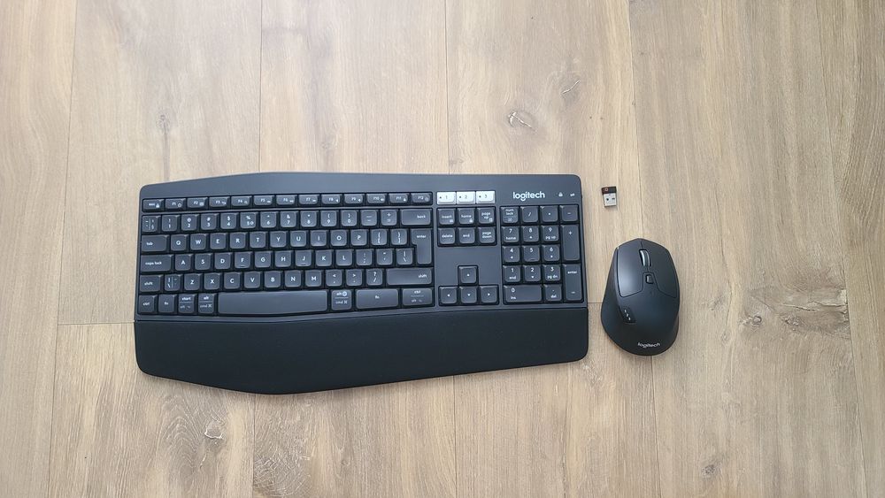 Logitech Performance MK850 klawiatura  myszka nadajnik (K850 i M720) zestaw OKAZJA