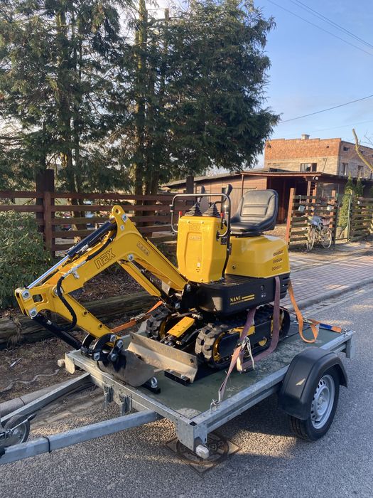 Wynajem minikoparki NEX NANO