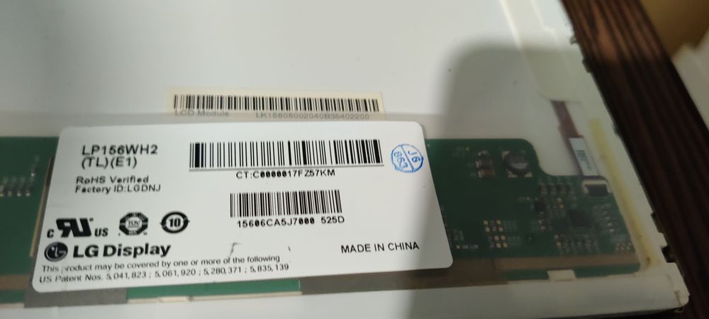 Матрицы(экран) 15.6 14.5 14 (40pin) LED, LP156, AT145, B140