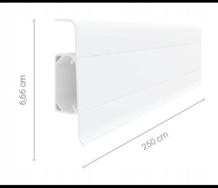 Listwa przypodłogowa VOX VILO ESQUERO Biała 601 2,5mb