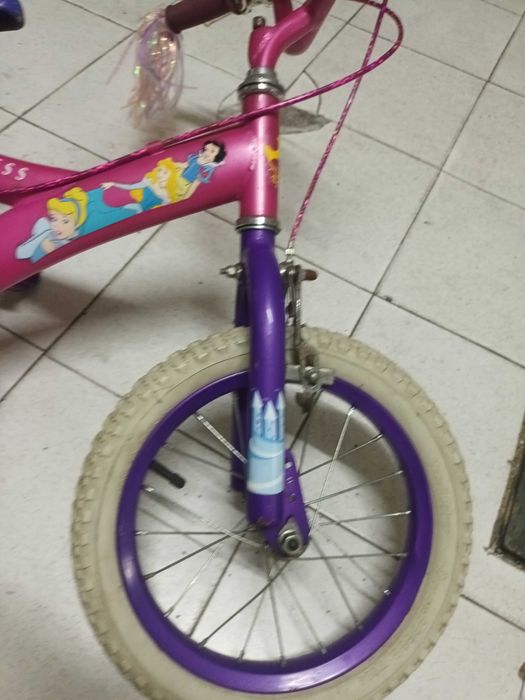 Bicicleta criança princess