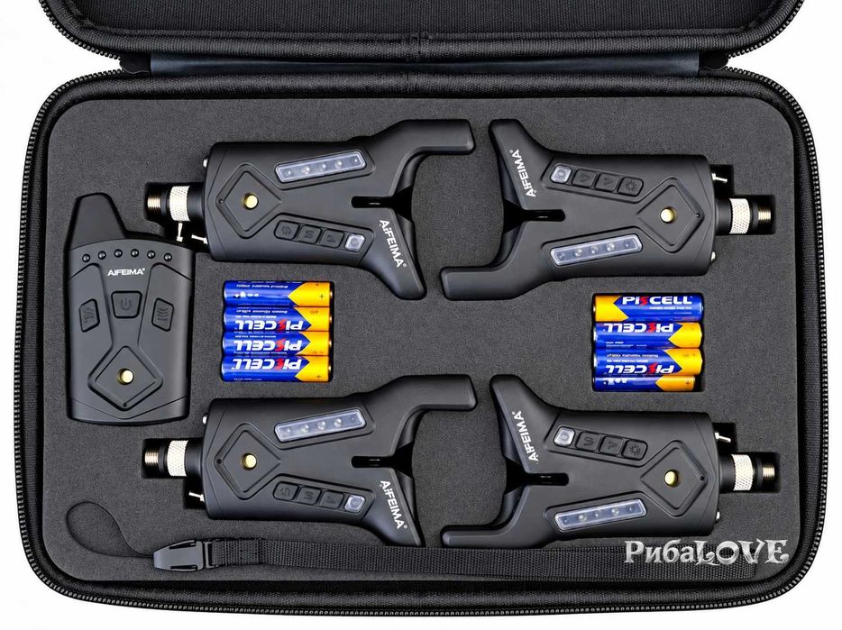 Набір сигналізатрів Feima FA-2198-4/Brain Wireless Alarm F-1