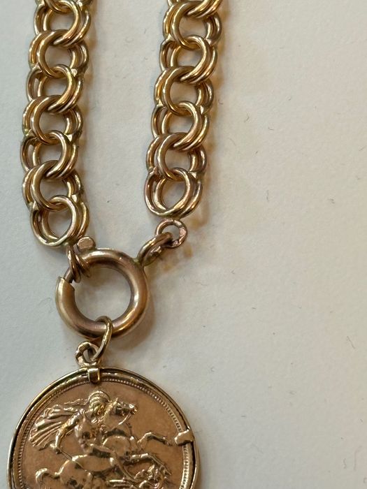 Fio malha friso ouro 9k