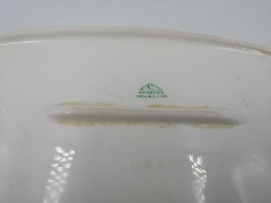 Półmisek Chodzież porcelana z PRL talerz