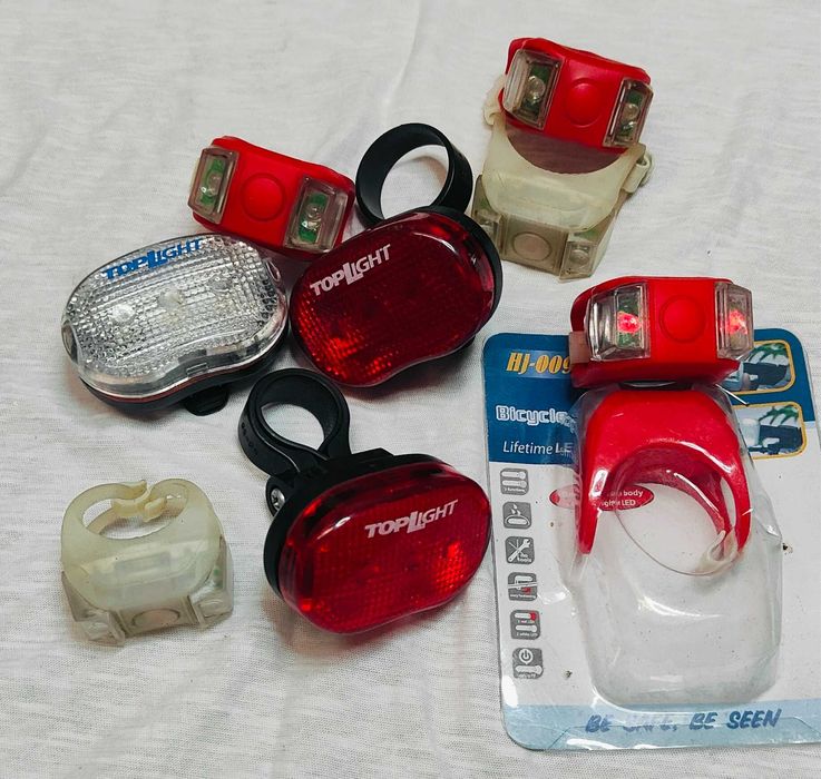 Lanternas de sinalização para bicicleta