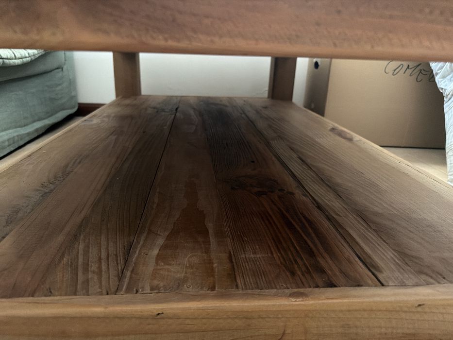Mesa de centro madeira rustico