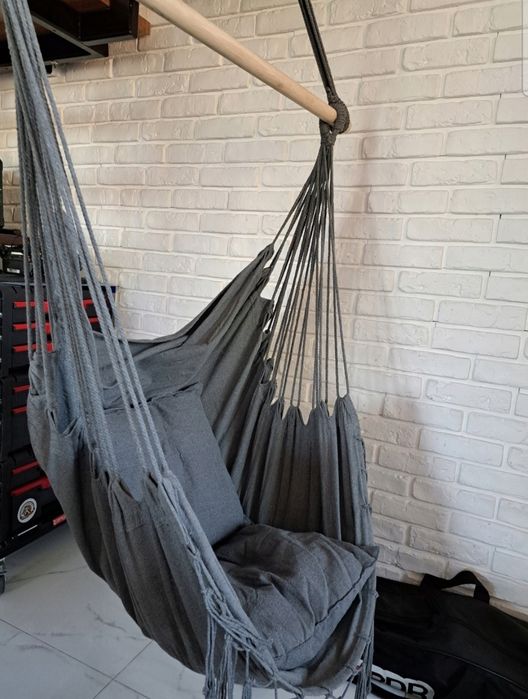 Huśtawka Ogrodowa wisząca fotel hamak krzesło brazylijskie