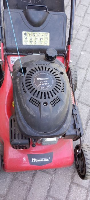 Kosiarka Hurricane DG450,  135 cm³, OHV . Bdb stan techniczny.