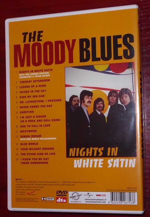 Nights In White Satin Tekst