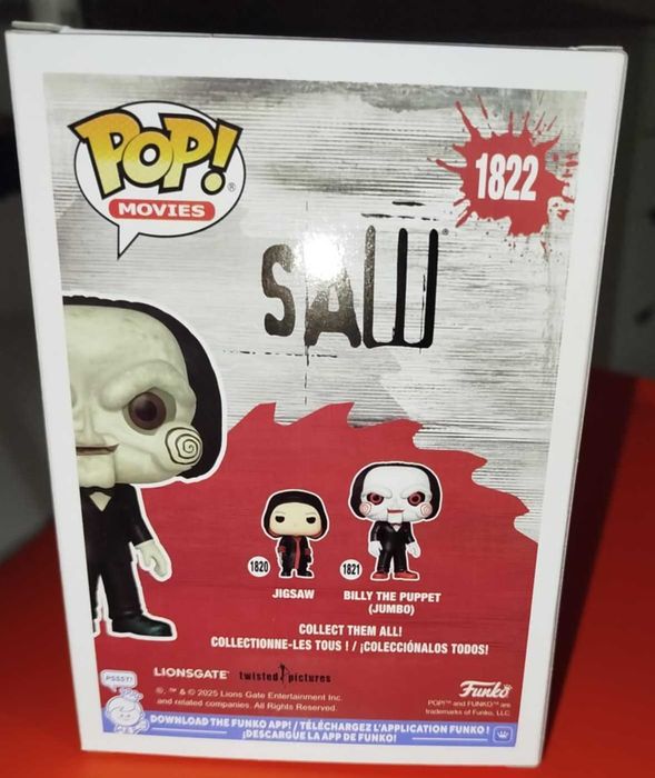 Funko Pop Billy The Puppet Limited Edition Novo & Original