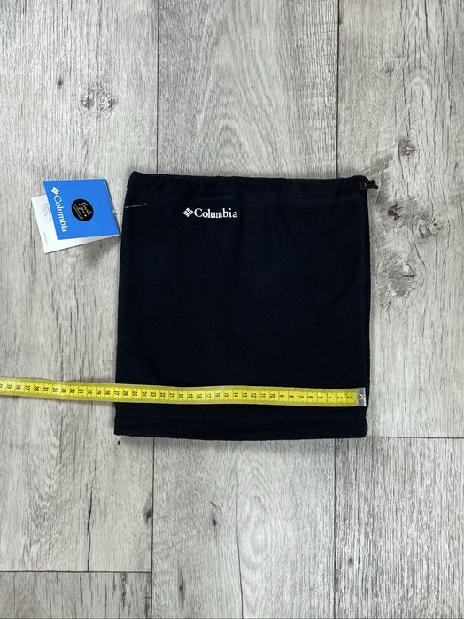 Columbia баф флисовый зимний черный