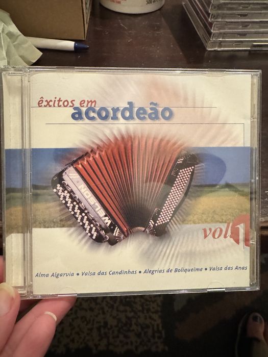Cd Êxitos em Acordeão Volume 1
