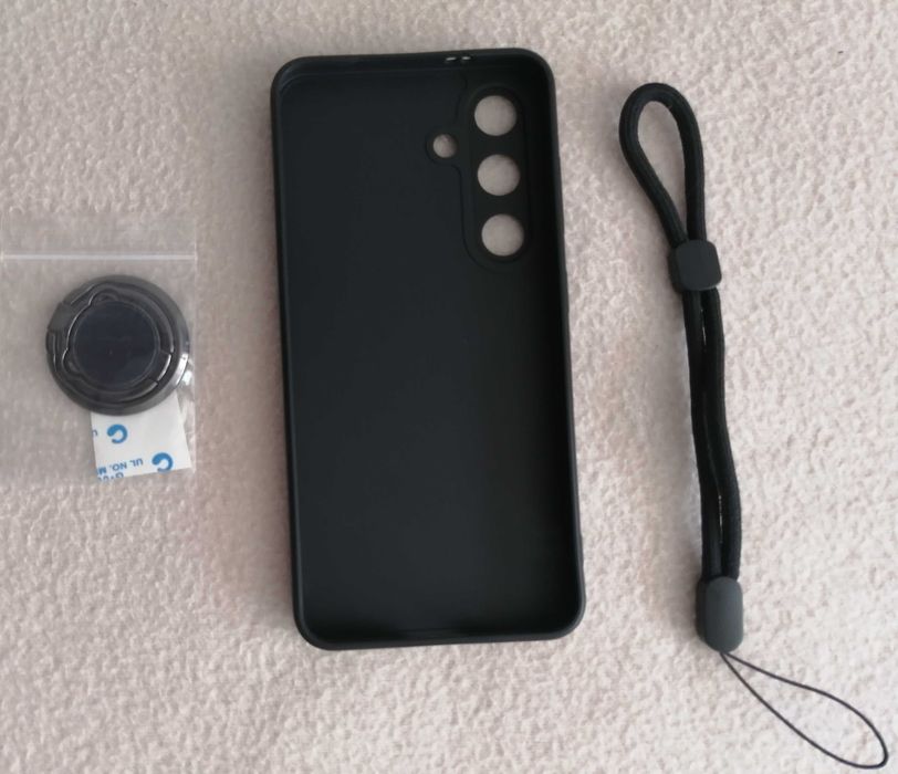 Etui plecki do Samsung Galaxy S23 + Smycz + Uchwyt Ring – Zestaw 3w1