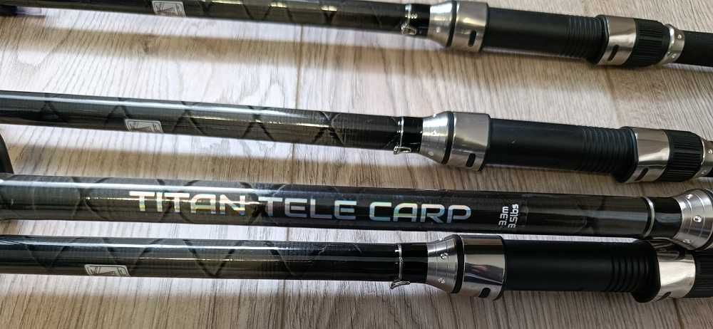 Комплект коропових вудилищ Titan Tele Carp 3.3m 3.5Lb