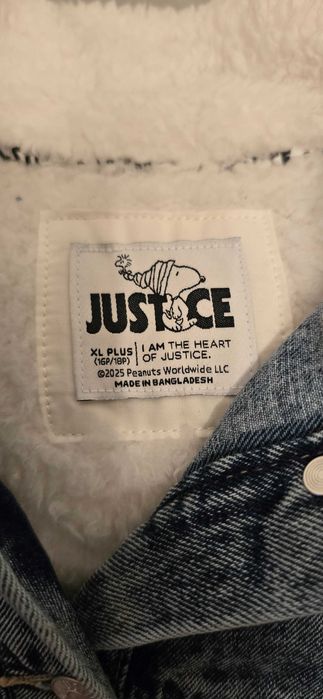 Kurtka jeansowa Justice, XL plus.