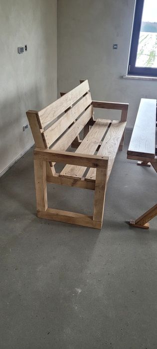 Meble ogrodowe dębowe