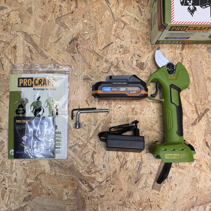 Секатор акумуляторний Procraft ES25Li