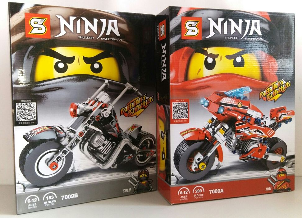 Конструктор Ninjago SY7009 "Мотоцикл Ninja".
