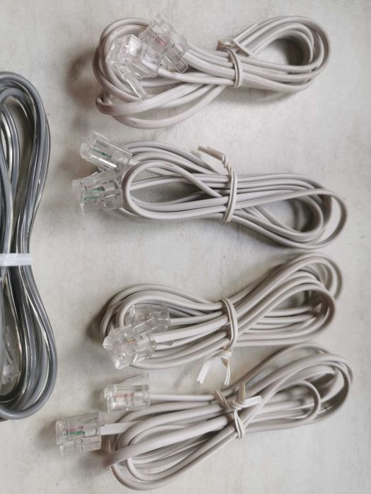 Kabel telefoniczny RJ-11, "stacjonarny"
nowy