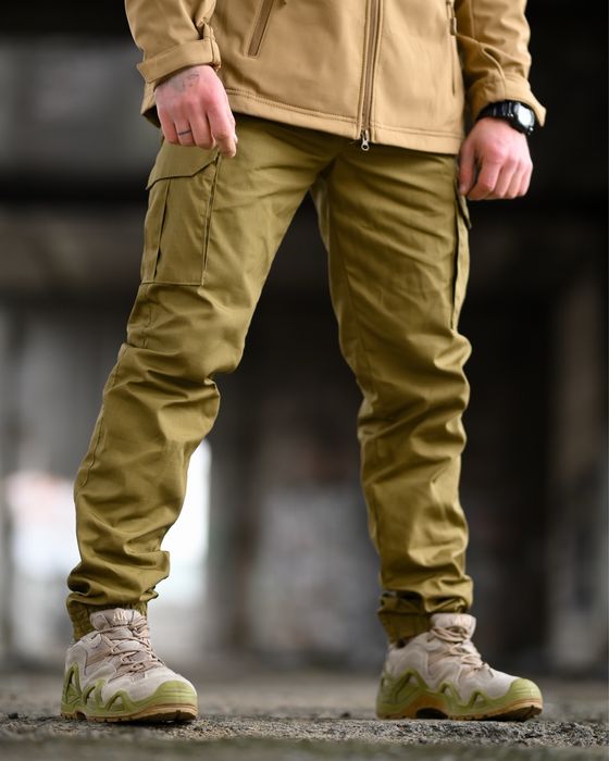 Тактичні штани джогер BANDIT Койот демісезонні штани карго