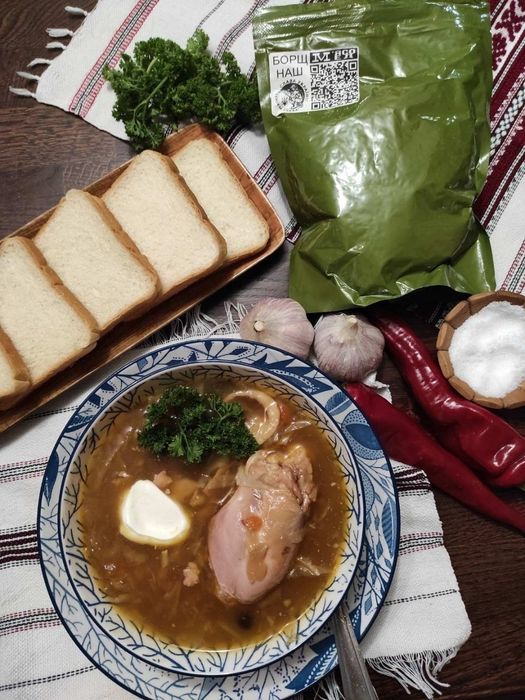 Сухой пайок, Каша Горохова Перлова Пшенична сухпай