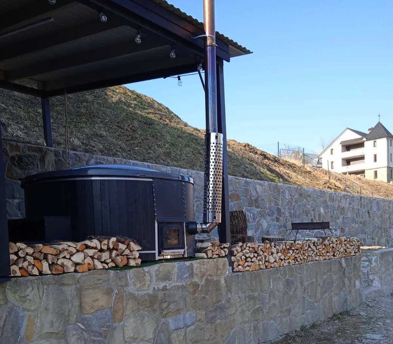 Панорамні Котеджі з Чанами в Яремче