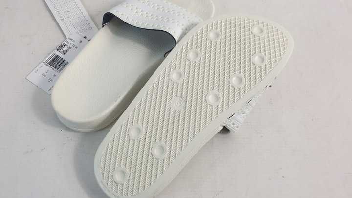 adidas Klapki adilette Slides IE9619 Białyr.39