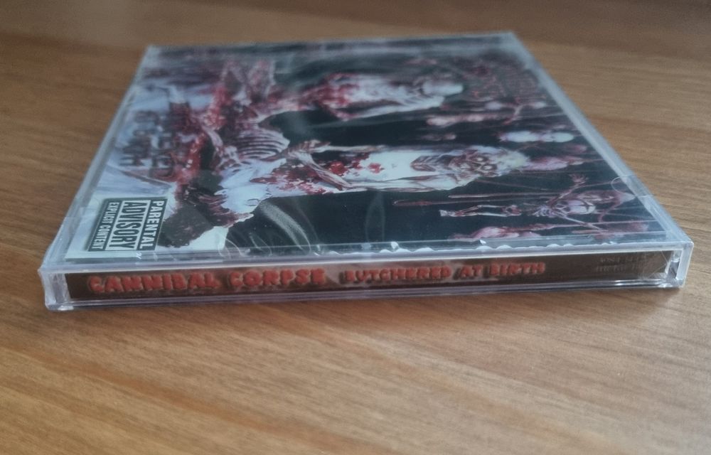 Cannibal Corpse Butchered At Birth CD NOWA 2002 Reissue USA Jewelcase