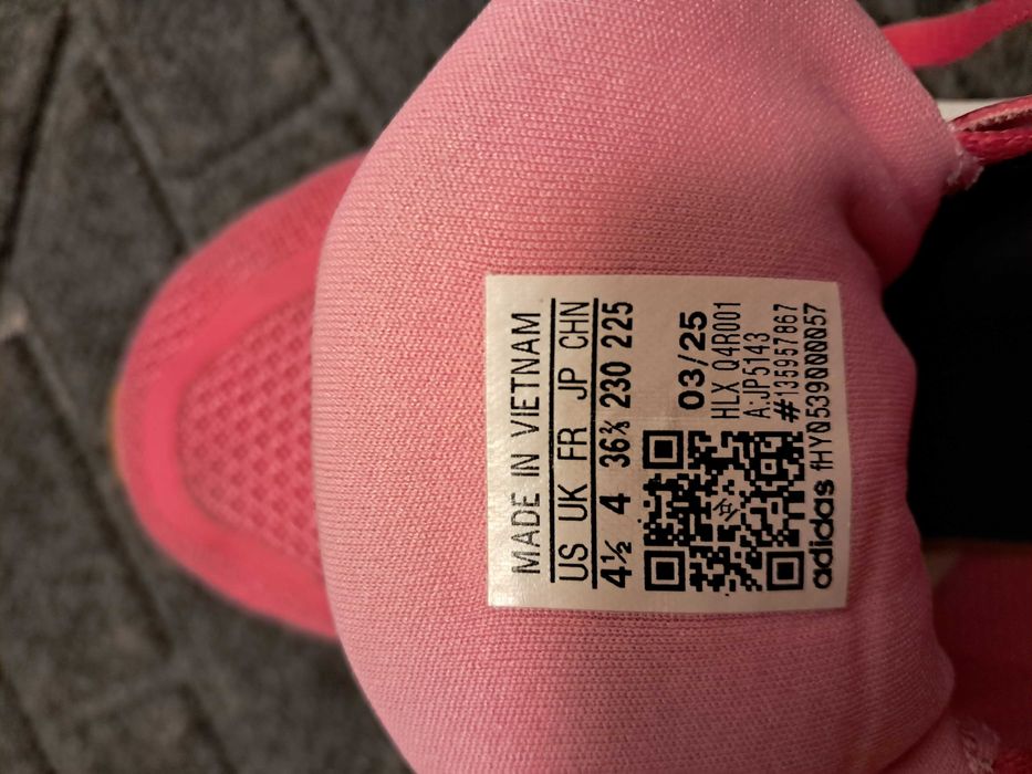 Buty dziecięce /damskie Adidas Runfalcon rozmiar 36 2/3, stan b. dobry