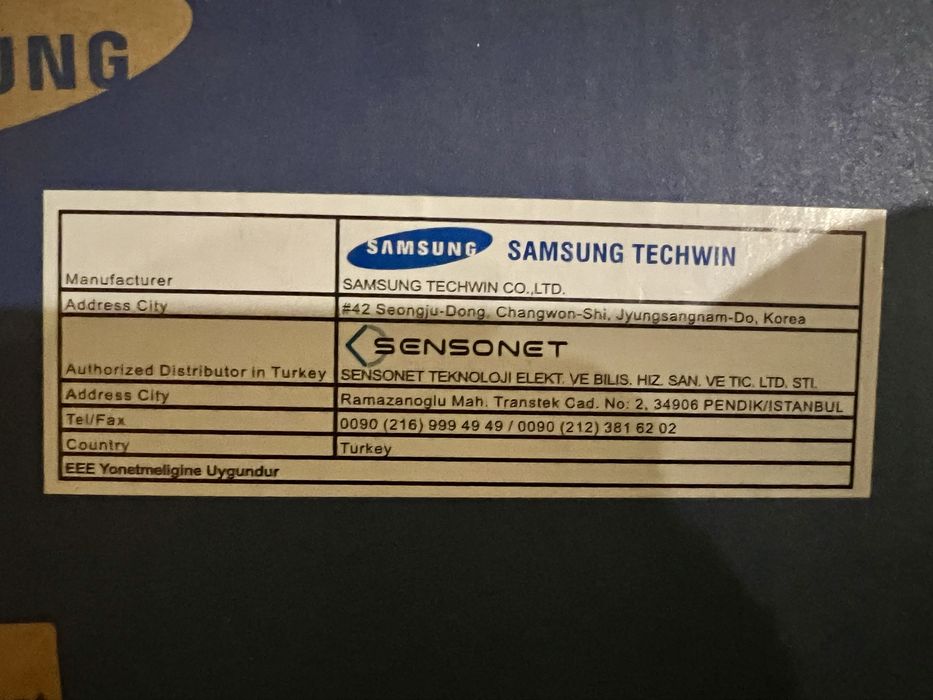 Камера відеонагляду нова Samsung SCO-2080RP