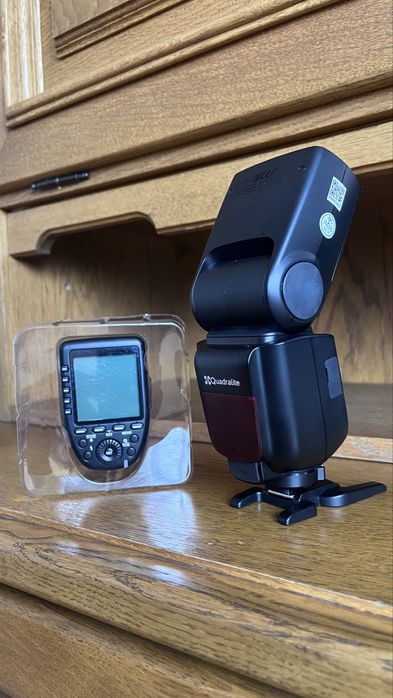 Quadralite stroboss 60II z navigator x2 Nikon