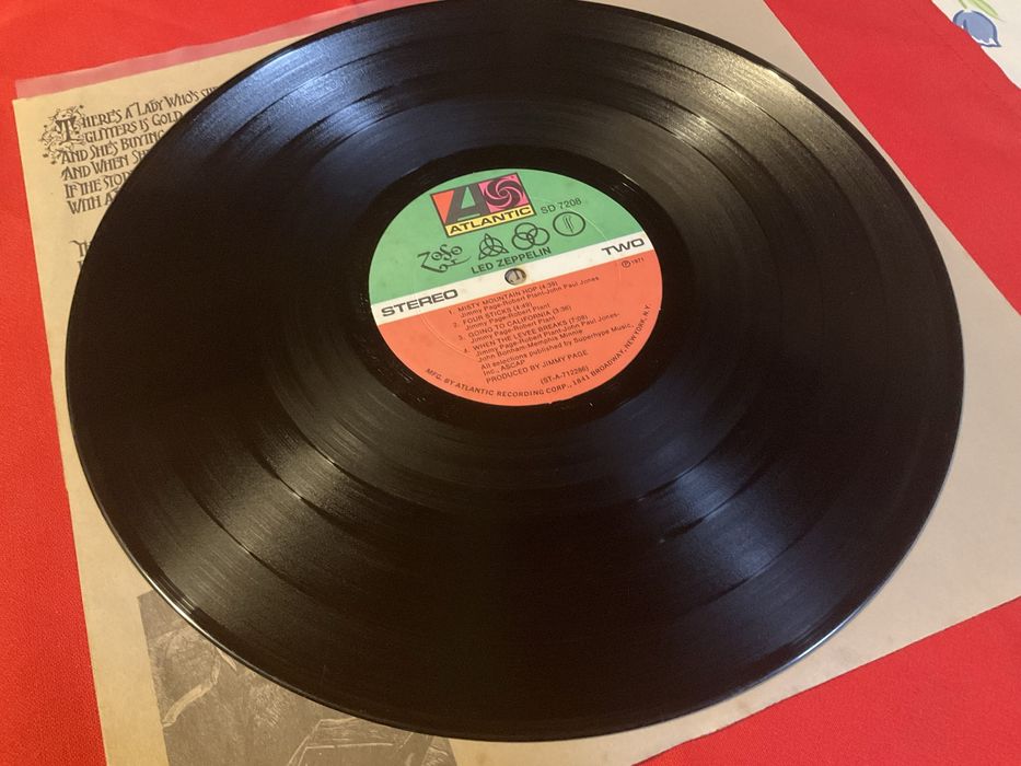 Led Zeppelin – Led Zeppelin IV (Untitled) | US Early Press 1972 (Monarch / Porky Cut)