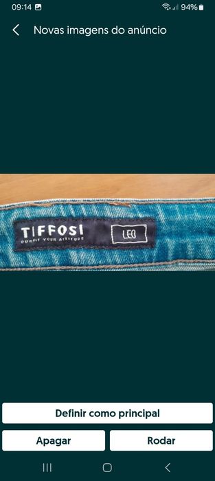 Calça Tiffosi ganga como nova