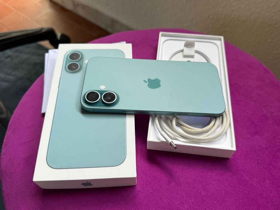 Vendo troco iPhone 16 Plus 128Gb C/Fatura e Garantia Apple