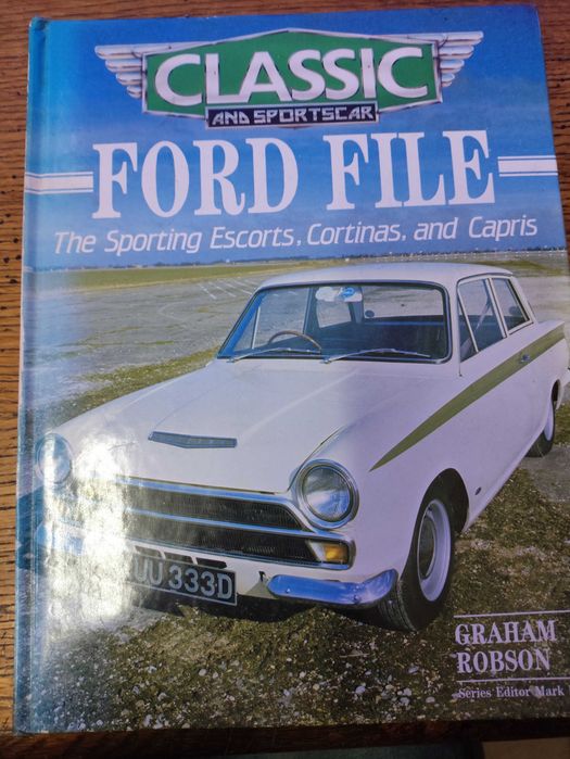 Livro Antigo Ford File: The Sporting Escorts, Cortinas, and Capris