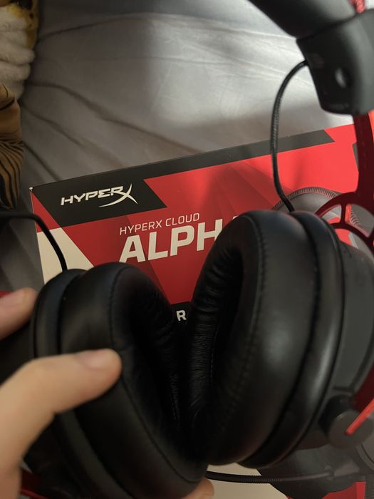 Hyperx Cloud Alpha чек/коробка