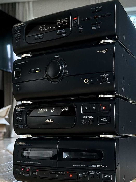 Wieża Technics Se-CH404 stan bdb WSZYSTKO SPRAWNE