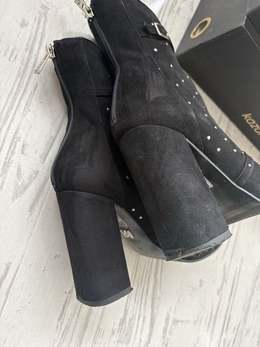 Botki skórzane  Kazar 38