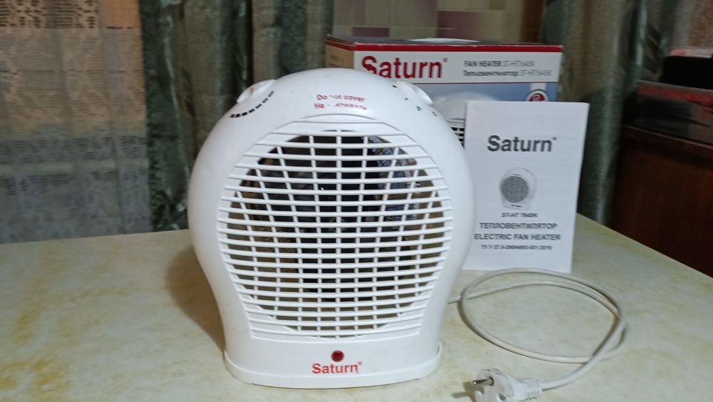 Тепловентилятор Saturn  ST-HT 7645K,  б/у