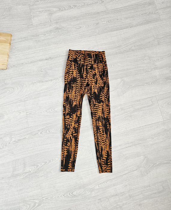 Wzorzyste legginsy sportowe premium Casall xs 34