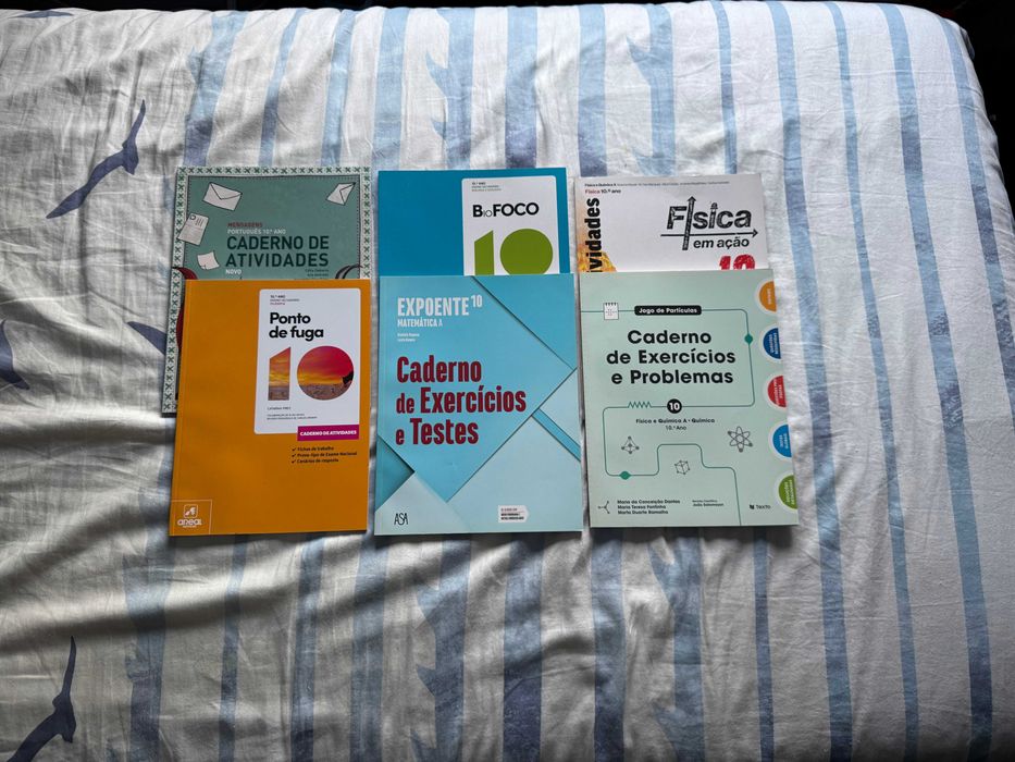 Cadernos de atividades de 10ºAno