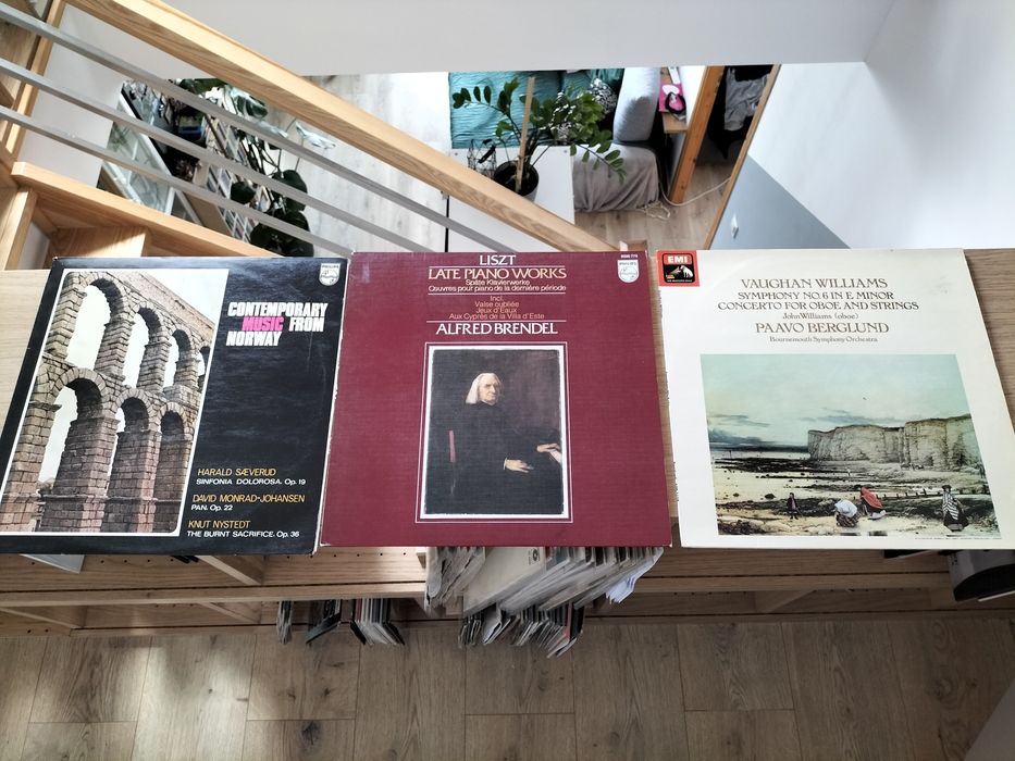 Zestaw 3 płyt winylowych Liszt, Williams