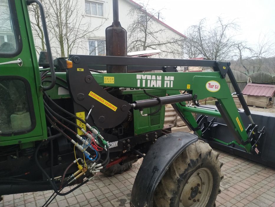 Tytan Tur 5.1 фронтальний навантажувач кун погрузчик мтз