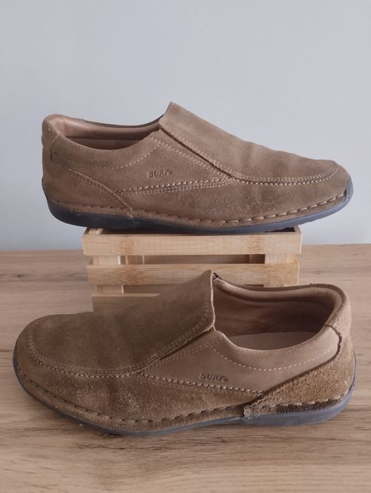 Mocassins SURF em Camurça Castanha Clássicos EU 40 - Portugal