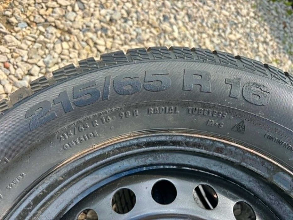 Koła stalowe 215/65r16 do Renault Kadjar + opony zimowe