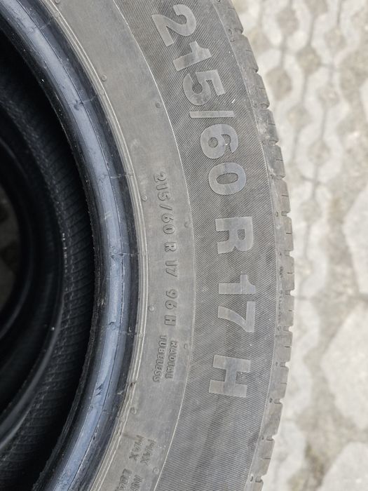 Opony letnie R 17 Continental 215/60 R17 H komplet