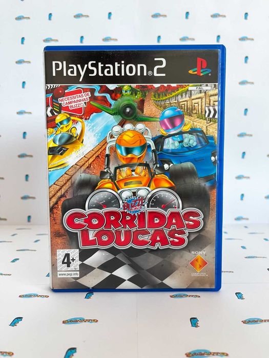 Jogo PS2 Corridas Loucas